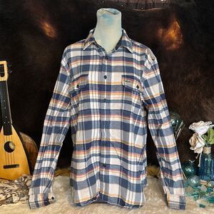 Lactose flannel shirt L (5025D)